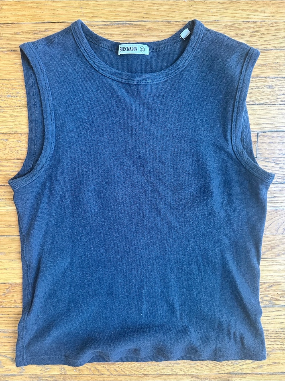 Buck Mason Heirloom Rib Muscle Tank View 2